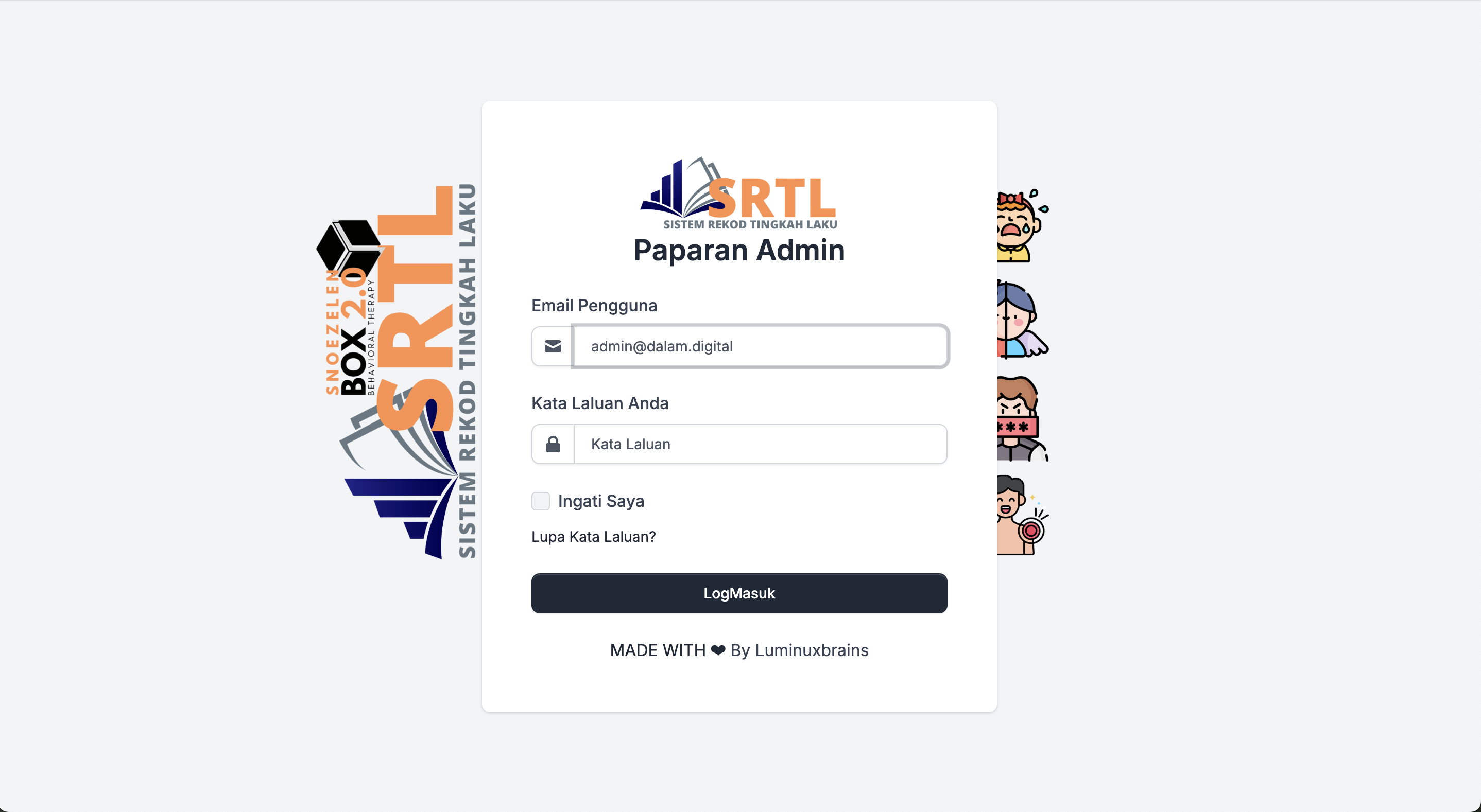 Sistem Rekod Tingkah Laku Murid